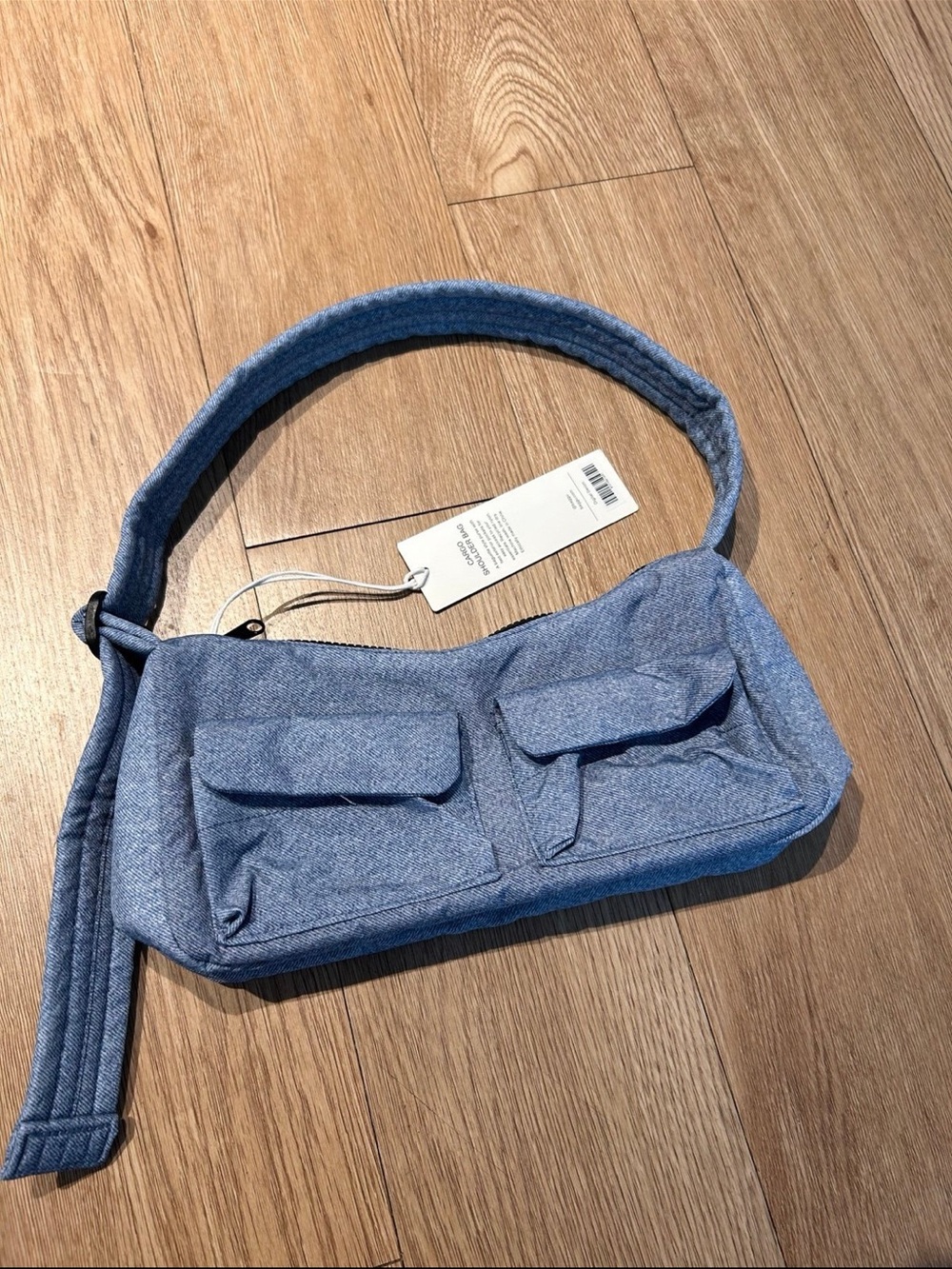 Baggu Shoulder Bag with Front Pockets - Women's Bag